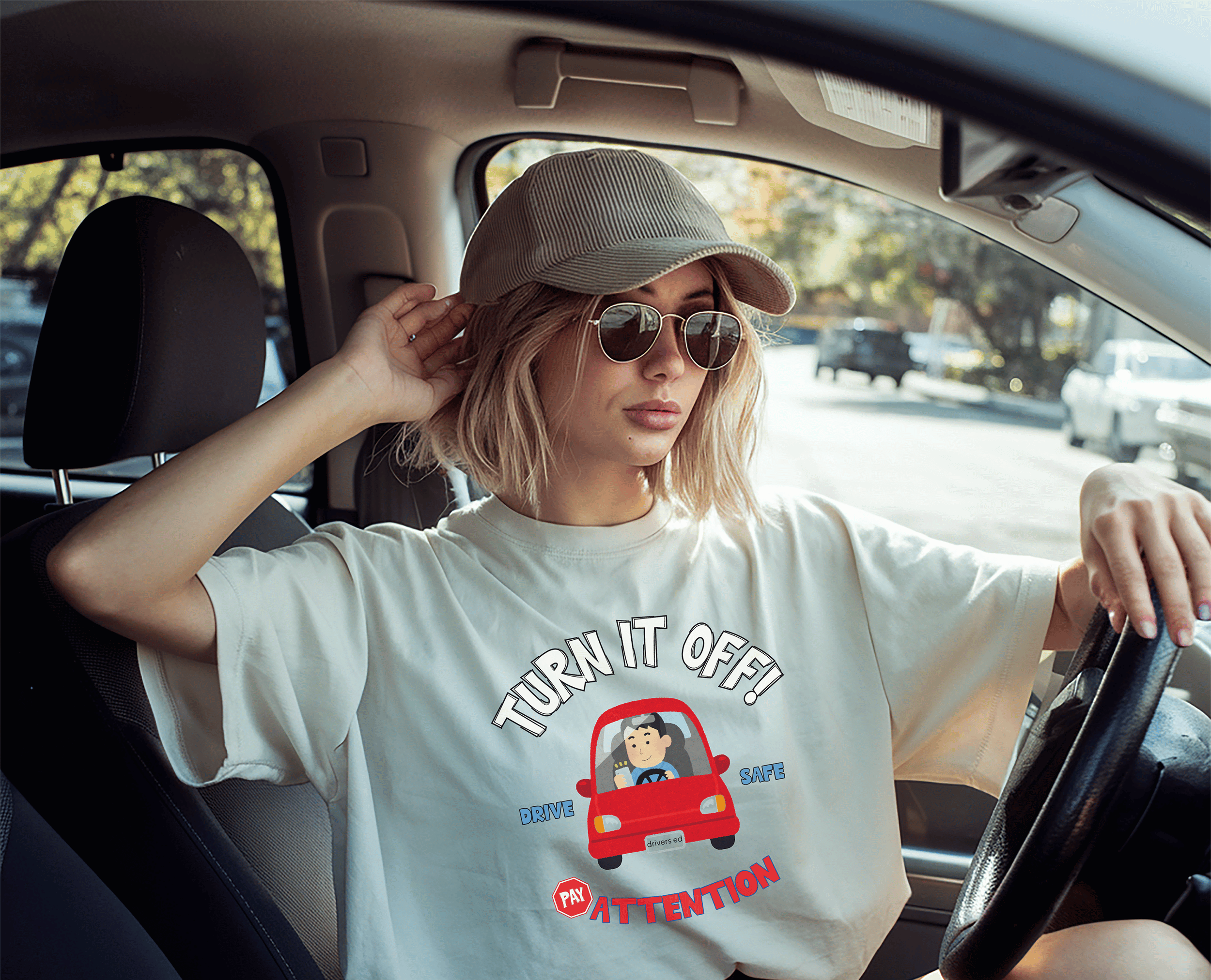 Embroidered Fall Sweatshirt Seafoam color