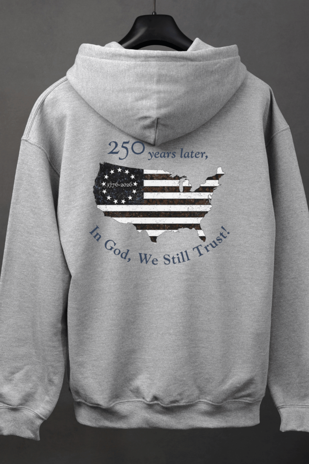 America 250 Faith Hoodies for Men and Women America 250