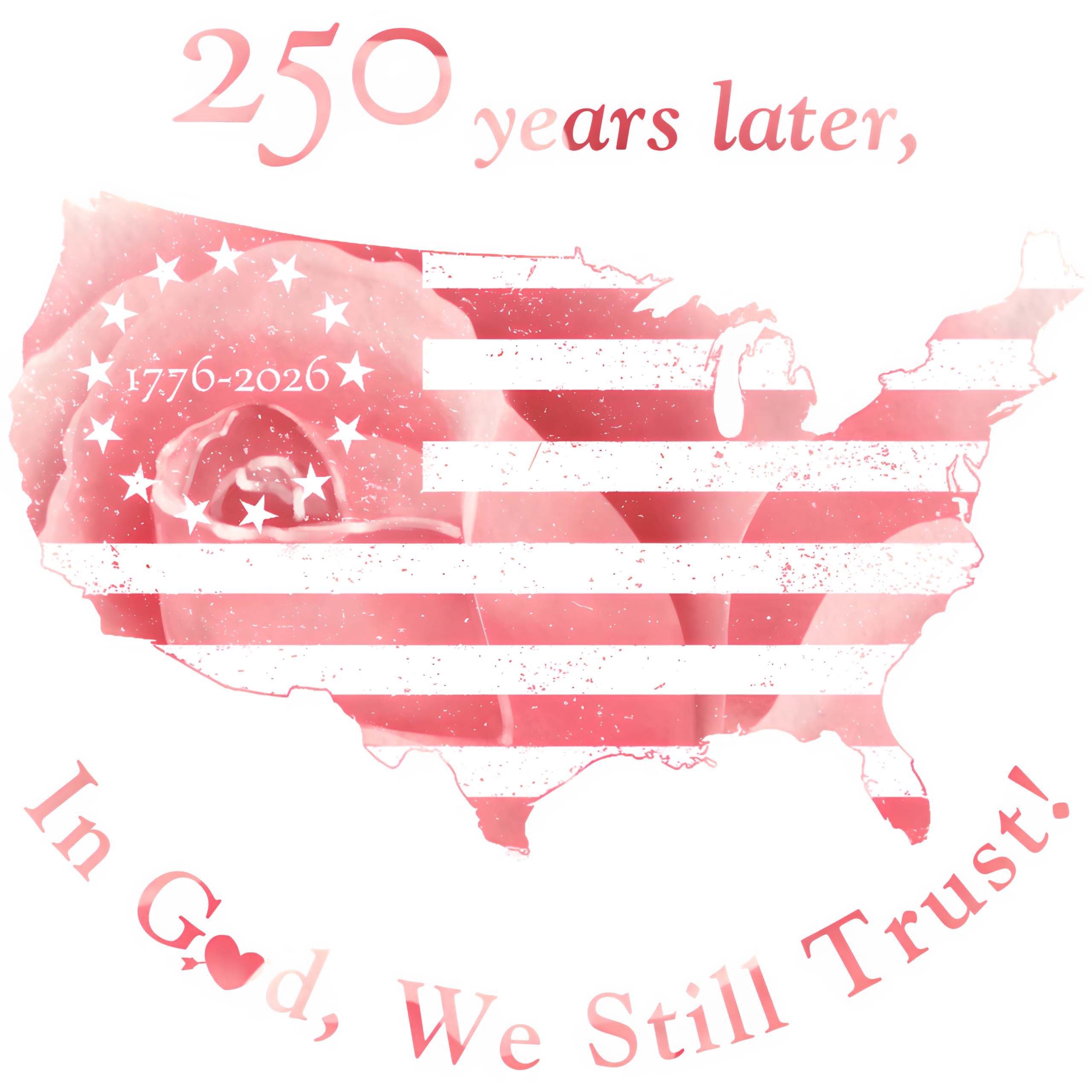 America 250 Valentines Day design idea