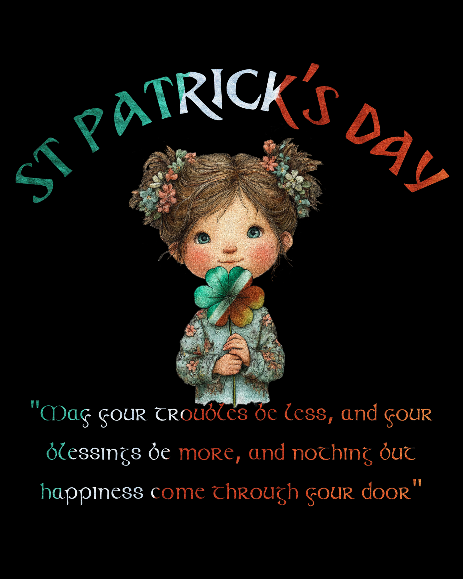 youth irish blessing graphic design outfit idea