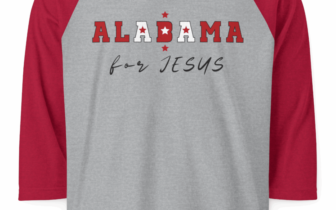 Faith Across America : 50-State for Jesus Raglan 3/4 Sleeve T-Shirts