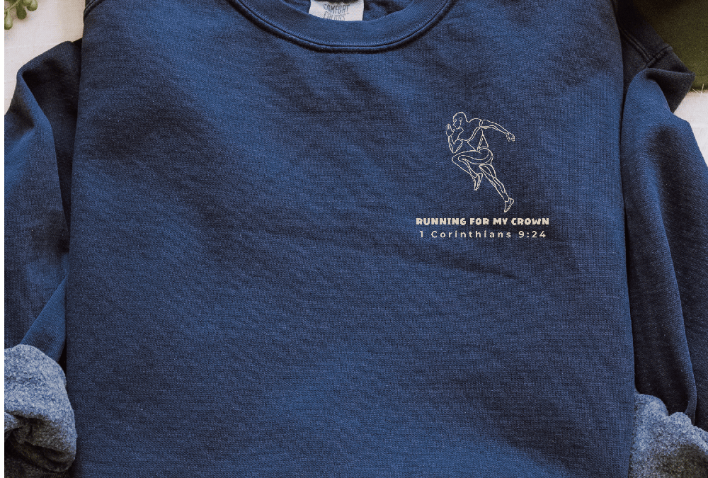 Faith Apparel Sweatshirt: Minimalist Faith Crewneck Shirt