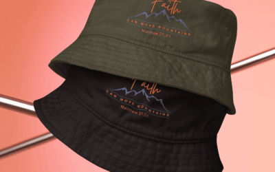 Bible Verse Bucket Hat: Christian Outdoor Sun Hat